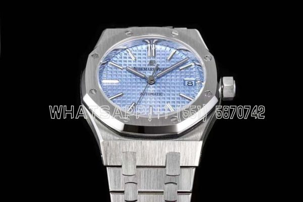 Audemars Piguet Royal Oak 15451ST 37mm Ice Blue Dial in Steel