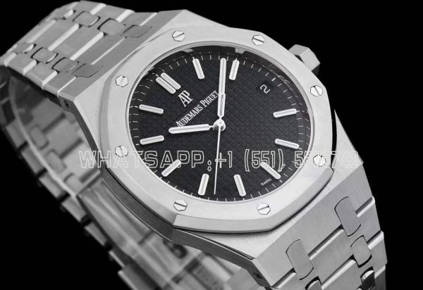Audemars Piguet Royal Oak 15500 41mm Black Dial Super Clone