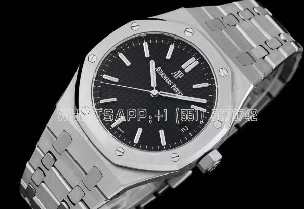 Audemars Piguet Royal Oak 15500 41mm Black Dial Super Clone
