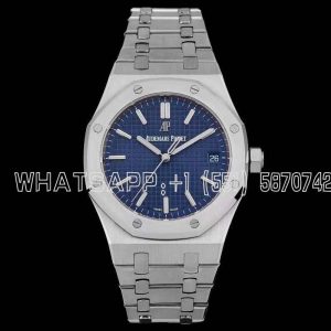 Audemars Piguet Royal Oak 15500 41mm Blue Dial Super Clone