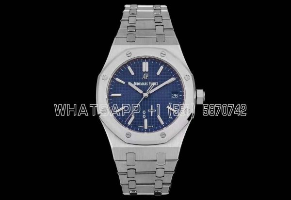 Audemars Piguet Royal Oak 15500 41mm Blue Dial Super Clone