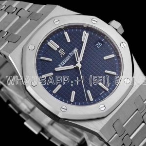 Audemars Piguet Royal Oak 15500 41mm Blue Dial Super Clone