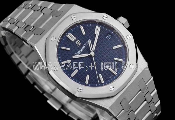 Audemars Piguet Royal Oak 15500 41mm Blue Dial Super Clone