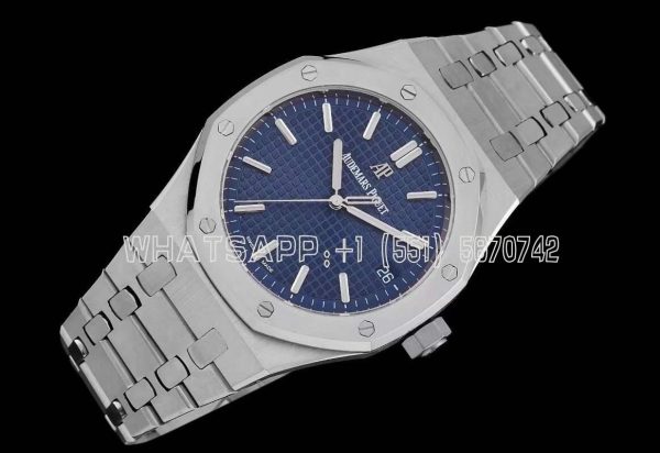 Audemars Piguet Royal Oak 15500 41mm Blue Dial Super Clone