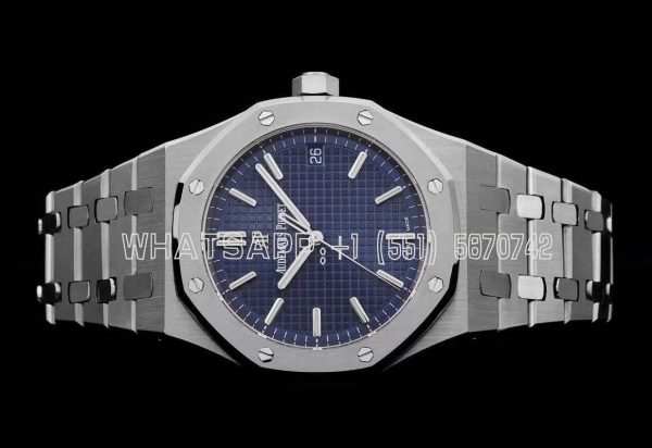 Audemars Piguet Royal Oak 15500 41mm Blue Dial Super Clone