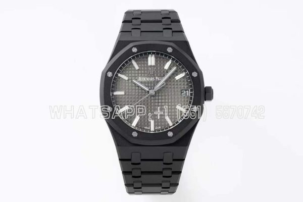 Audemars Piguet Royal Oak 15500 41mm Gray Dial in PVD
