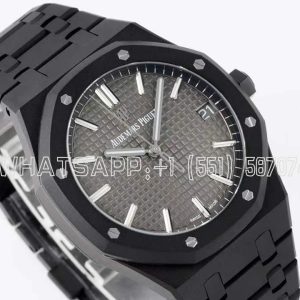Audemars Piguet Royal Oak 15500 41mm Gray Dial in PVD
