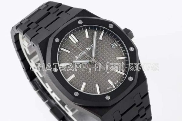 Audemars Piguet Royal Oak 15500 41mm Gray Dial in PVD