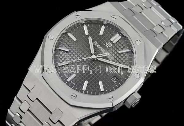 Audemars Piguet Royal Oak 15500 41mm Grey Dial Super Clone