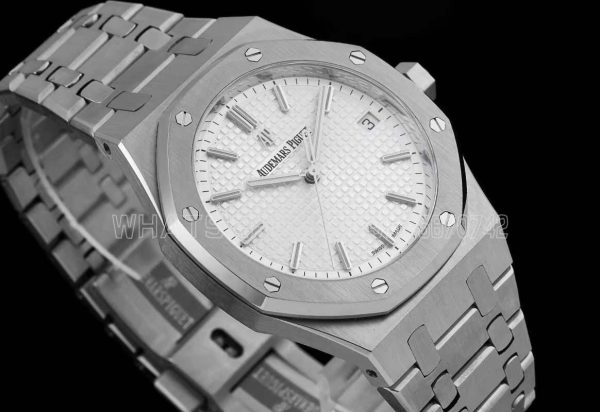 Audemars Piguet Royal Oak 15500 41mm White Dial Super Clone