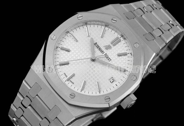 Audemars Piguet Royal Oak 15500 41mm White Dial Super Clone