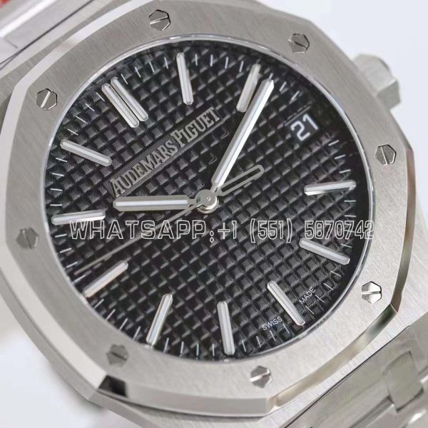 Audemars Piguet Royal Oak 15510 Black Dial “50th Anniversary” - Image 4