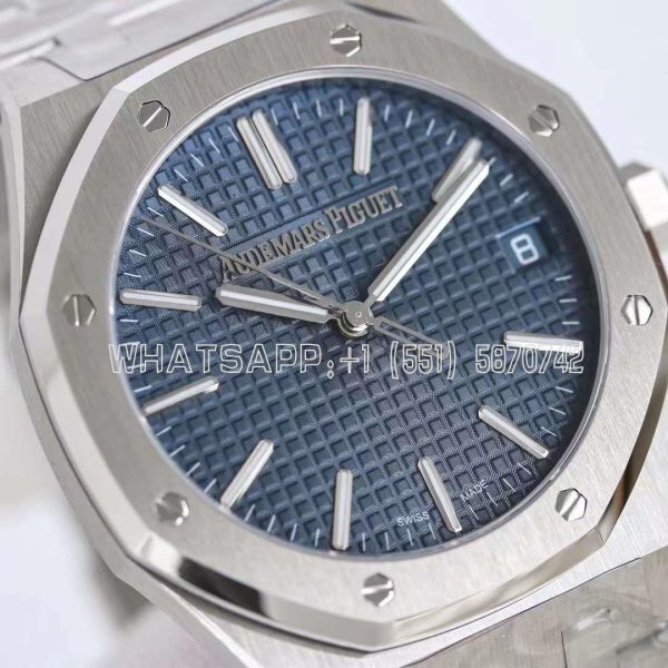 Audemars Piguet Royal Oak 15510 Blue Dial “50th Anniversary” - Image 4