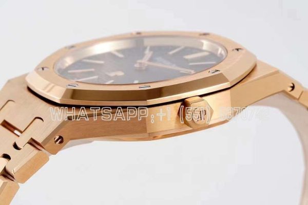 Audemars Piguet Royal Oak 16202OR 39mm Grey Dial in Rose Gold - Image 7