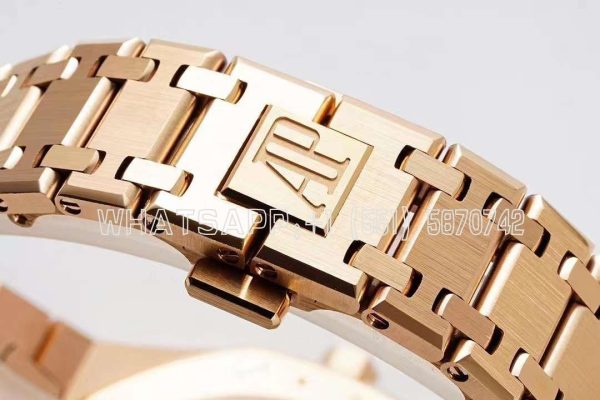 Audemars Piguet Royal Oak 16202OR 39mm Grey Dial in Rose Gold - Image 8
