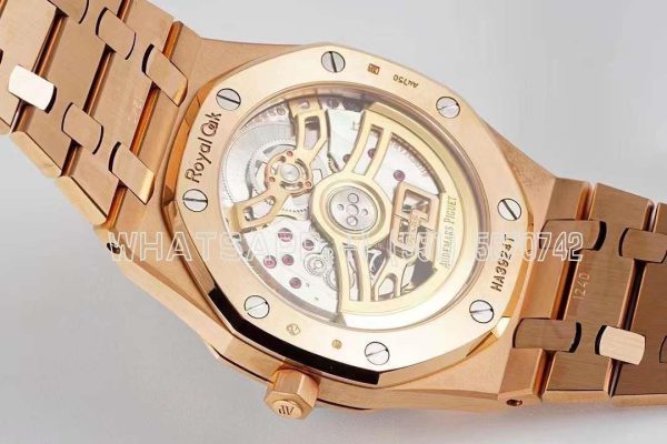 Audemars Piguet Royal Oak 16202OR 39mm Grey Dial in Rose Gold - Image 9