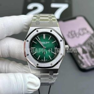 Audemars Piguet Royal Oak 16202PT.OO.1240PT.01 Smoky Green Dial