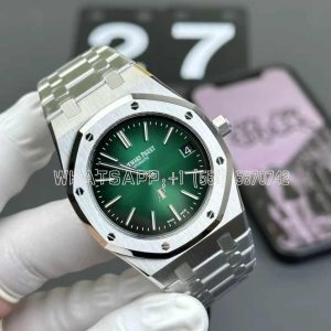 Audemars Piguet Royal Oak 16202PT.OO.1240PT.01 Smoky Green Dial
