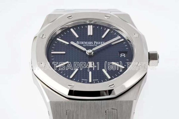Audemars Piguet Royal Oak 16202ST.OO.1240ST.02 Night Blue Dial - Image 3