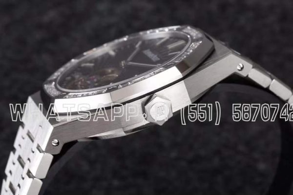 Audemars Piguet Royal Oak 26521BC Black Dial and Diamond Tourbillon R8 Factory - Image 6