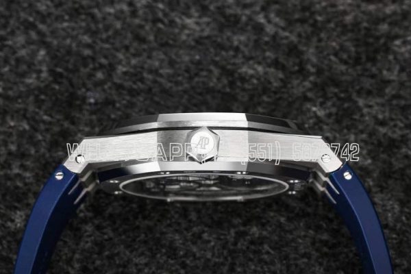 Audemars Piguet Royal Oak 26521PT Blue Dial and Sapphires Tourbillon R8 Factory - Image 6