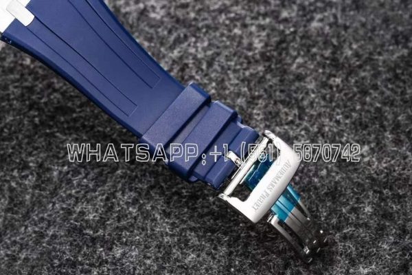 Audemars Piguet Royal Oak 26521PT Blue Dial and Sapphires Tourbillon R8 Factory - Image 8