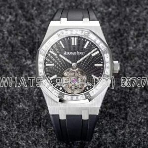 Audemars Piguet Royal Oak 26522BC Black Dial and Diamond Tourbillon R8 Factory
