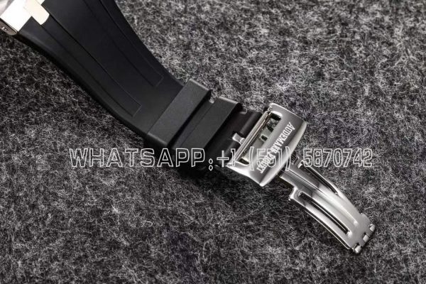 Audemars Piguet Royal Oak 26522bc Purple Dial Tourbillon in Rubber Strap R8 Factory - Image 8
