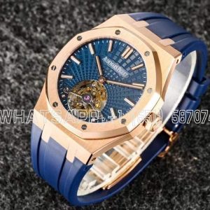 Audemars Piguet Royal Oak 26522BC Rose Gold Casse Blue Dial Tourbillon R8 Factory
