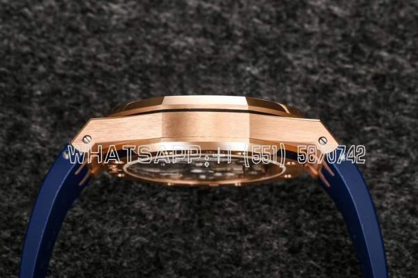 Audemars Piguet Royal Oak 26522BC Rose Gold Casse Blue Dial Tourbillon R8 Factory - Image 7