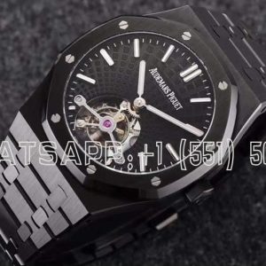 Audemars Piguet Royal Oak 26522CE Black Dial Tourbillon R8 Factory
