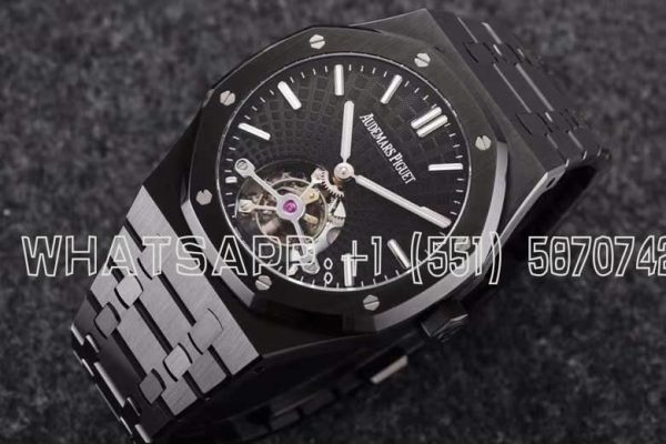 Audemars Piguet Royal Oak 26522CE Black Dial Tourbillon R8 Factory