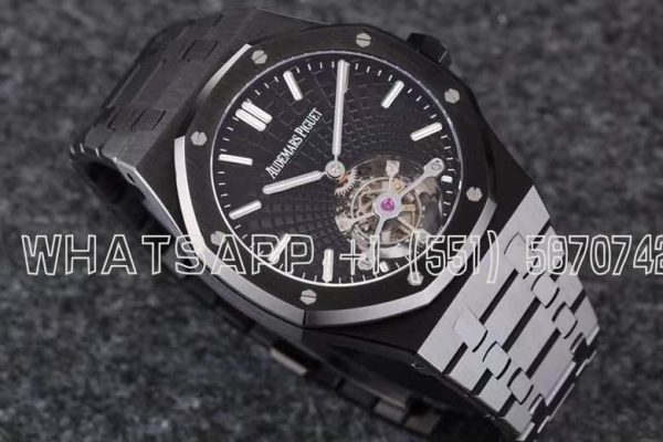 Audemars Piguet Royal Oak 26522CE Black Dial Tourbillon R8 Factory