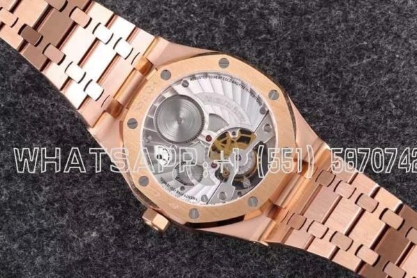 Audemars Piguet Royal Oak 26522ti Rose Gold Casse Blue Dial Tourbillon R8 Factory - Image 8