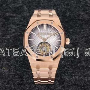 Audemars Piguet Royal Oak 26530OR Rose Gold Gray Dial Tourbillon R8 Factory