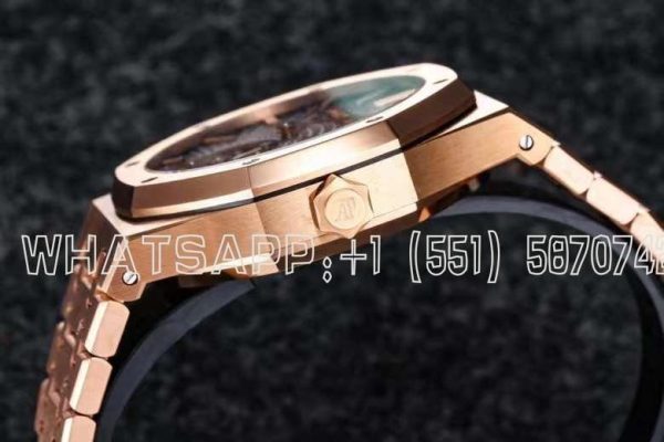 Audemars Piguet Royal Oak 26530OR Rose Gold Gray Dial Tourbillon R8 Factory - Image 6