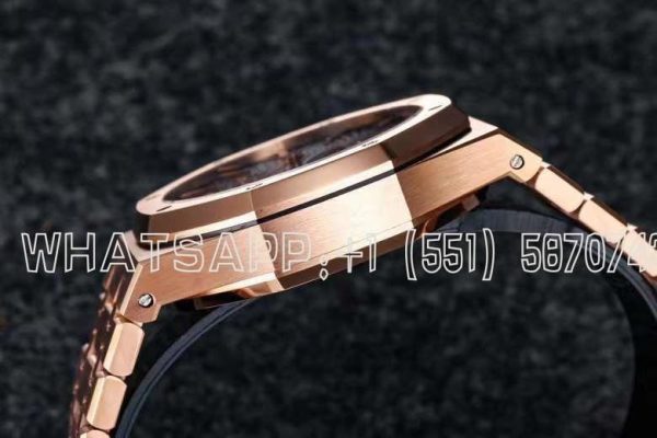 Audemars Piguet Royal Oak 26530OR Rose Gold Gray Dial Tourbillon R8 Factory - Image 7