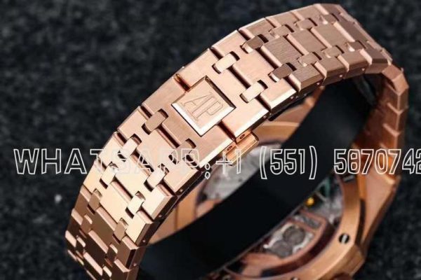 Audemars Piguet Royal Oak 26530OR Rose Gold Gray Dial Tourbillon R8 Factory - Image 9