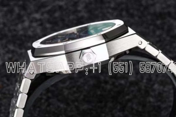 Audemars Piguet Royal Oak 26530ST Blue Dial Tourbillon R8 Factory - Image 4