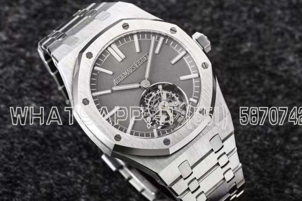 Audemars Piguet Royal Oak 26530TI Grey Dial Tourbillon R8 Factory