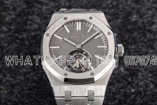 Audemars Piguet Royal Oak 26530TI Grey Dial Tourbillon R8 Factory