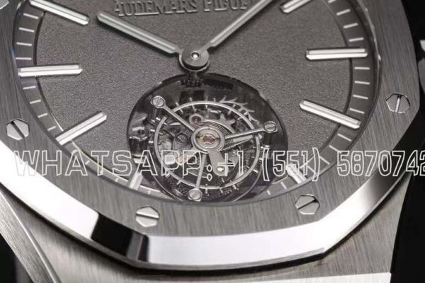 Audemars Piguet Royal Oak 26530TI Grey Dial Tourbillon R8 Factory - Image 7