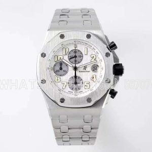 Audemars Piguet Royal Oak Offshore 25721ST Silver Panda Plate