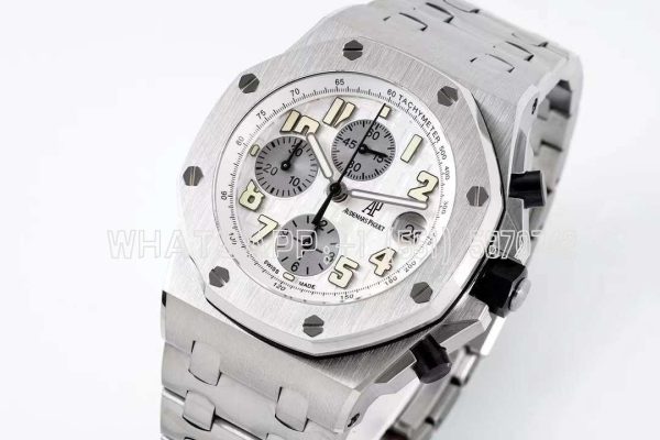 Audemars Piguet Royal Oak Offshore 25721ST Silver Panda Plate
