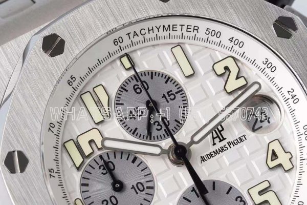 Audemars Piguet Royal Oak Offshore 25721ST Silver Panda Plate - Image 4