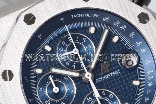 Audemars Piguet Royal Oak Offshore 26238ST Blue Dial - Image 4