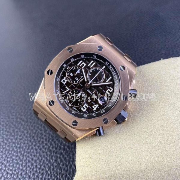 Audemars Piguet Royal Oak Offshore 26470 Rose Gold and Dark Gray Dial