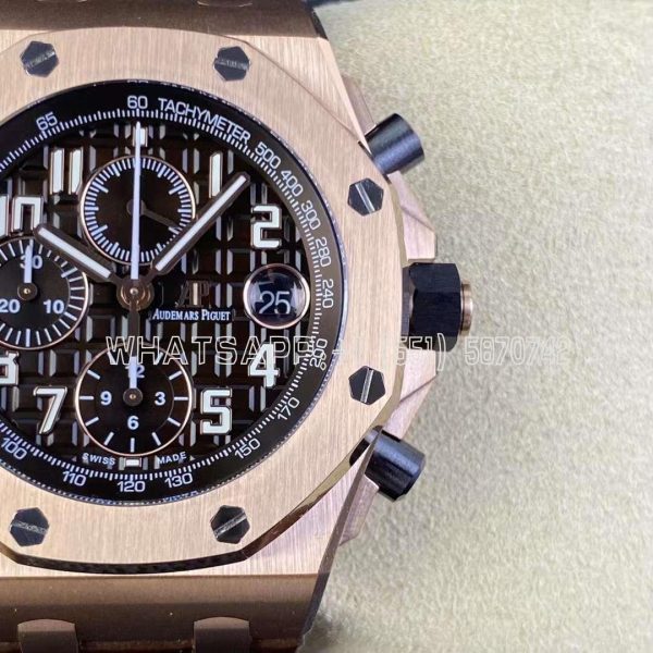 Audemars Piguet Royal Oak Offshore 26470 Rose Gold and Dark Gray Dial