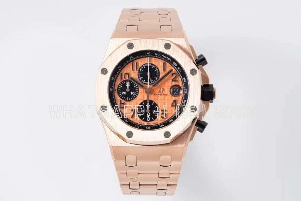 Audemars Piguet Royal Oak Offshore 26470OR Rose Gold Dial