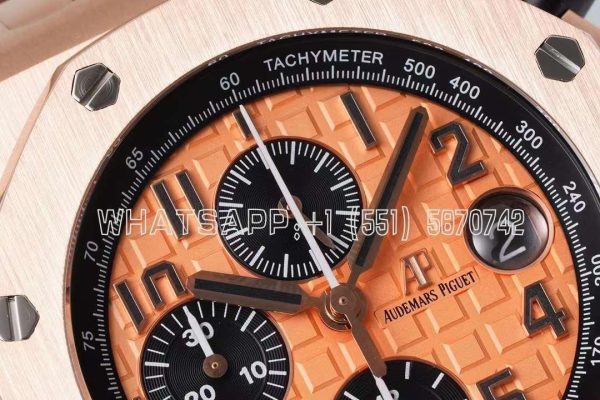 Audemars Piguet Royal Oak Offshore 26470OR Rose Gold Dial - Image 4